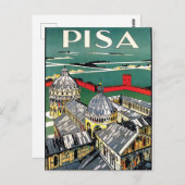 Pisa, Italy ポストカード (正面/裏面)