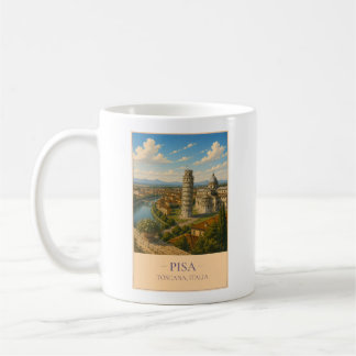 Pisa, Italy – Vintage Travel Mug コーヒーマグカップ
