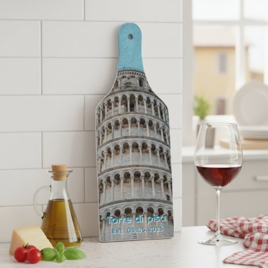 Pisa Tower glass cutting board カッティングボード
