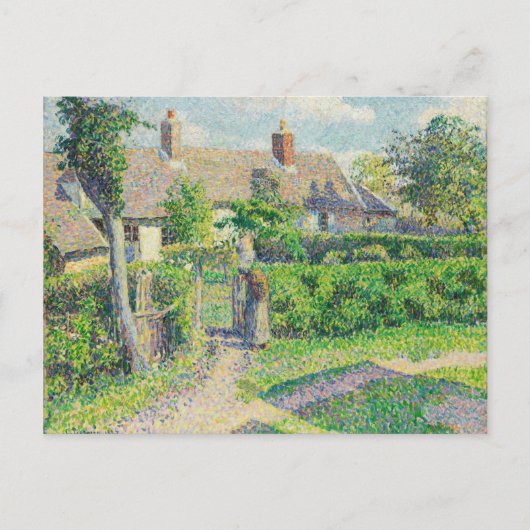 Pisarroのアートワーク ポストカード (正面)