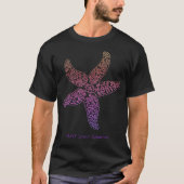 Pisaster ochraceus tシャツ (正面)