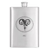 Piscarianのフラスコ フラスク (正面)