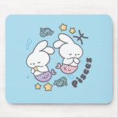 Pisces調和: Bunny Mermaid Duo マウスパッド (正面)
