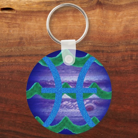 Pisces キーホルダー (正面)