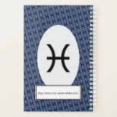 Pisces〔占星術の〕十二宮図シンボル標準by Kenneth Yoncich プランナー手帳 (裏面)
