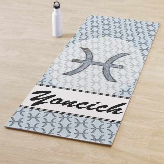 Pisces〔占星術の〕十二宮図シンボル要素by K Yoncich ヨガマット (インサイチュ)