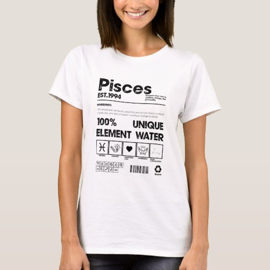Pisces 1994 tシャツ (正面)