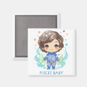 Pisces Baby 3 マグネット (正面/裏面)