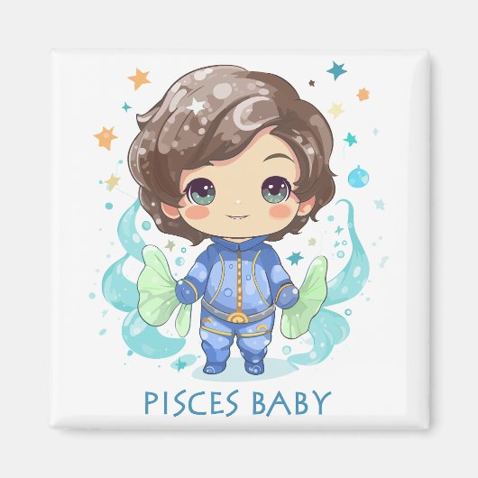 Pisces Baby 3 マグネット (正面)
