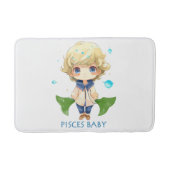 Pisces Baby 4 バスマット (正面)