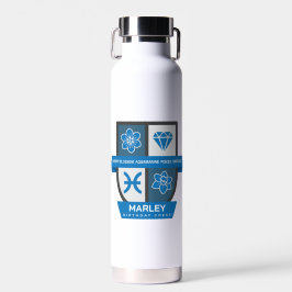 Pisces Birthday Crest™ for March 1-20 ウォーターボトル