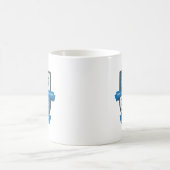 Pisces Birthday Crest™ for March 1-20 Mug コーヒーマグカップ (中央)