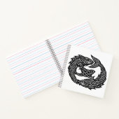 Pisces Celtic Twin‑Current Sigil | BurnsInHell Ink ノートブック (内部)