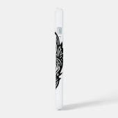 Pisces Celtic Twin‑Current Sigil | BurnsInHell Ink iPhone 15ケース (左側面)
