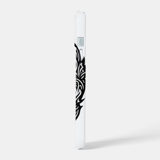 Pisces Celtic Twin‑Current Sigil | BurnsInHell Ink iPhone 15ケース (左側面)