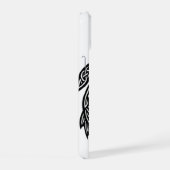 Pisces Celtic Twin‑Current Sigil | BurnsInHell Ink iPhone 15ケース (右側面)