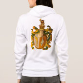 Pisces Coat of Arms Hoodie Jacket パーカ (裏面)