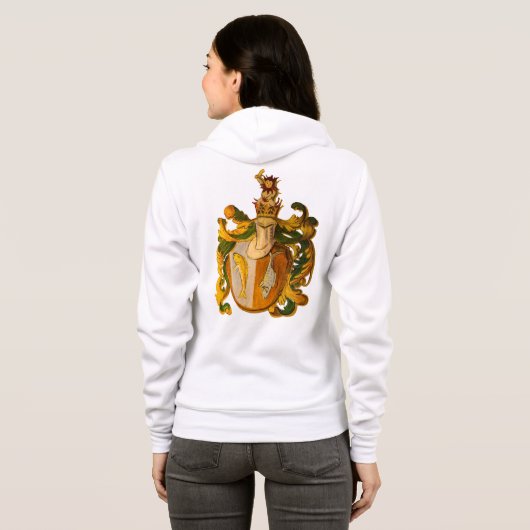 Pisces Coat of Arms Hoodie Jacket パーカ (裏面フル)