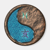 Pisces & Earth Boar マグネット (正面)
