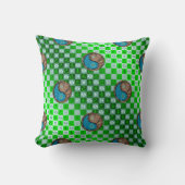 Pisces & Earth Goat クッション (正面)