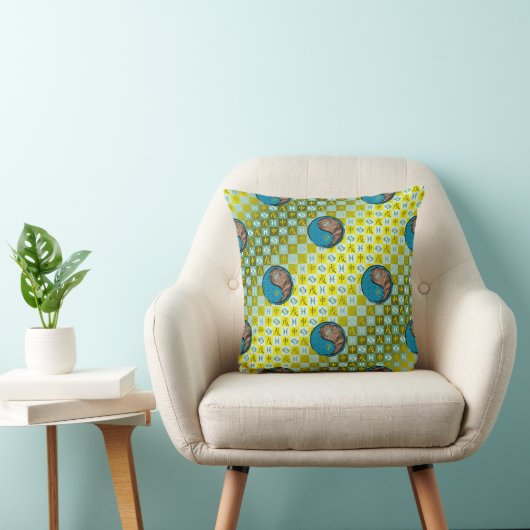 Pisces & Earth Monkey クッション (椅子)