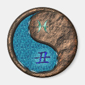Pisces & Earth Ox マグネット (正面)