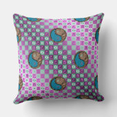 Pisces & Earth Rooster クッション (裏面)