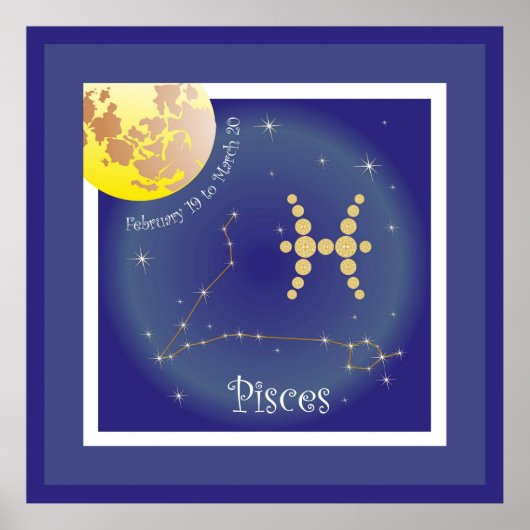 Pisces February 19 to March 20 Poster ポスター (正面)