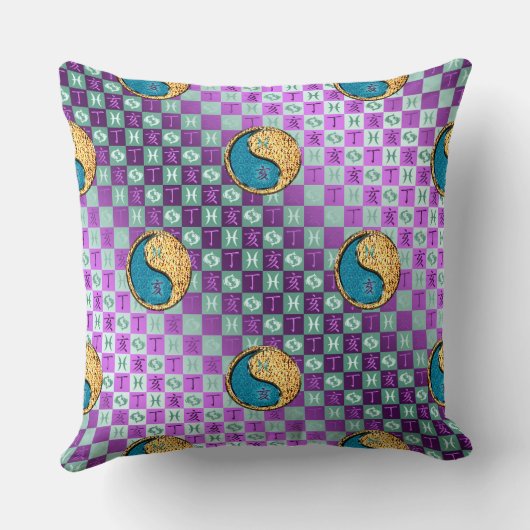 Pisces & Fire Boar クッション (裏面)