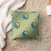 Pisces & Fire Dragon Throw Pillow クッション (ブランケット)