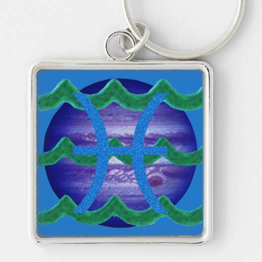 Pisces Keychain キーホルダー (正面)