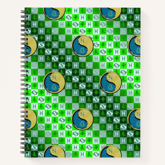 Pisces & Metal Goat ノートブック (正面)