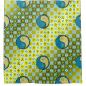 Pisces & Metal Monkey シャワーカーテン (正面)