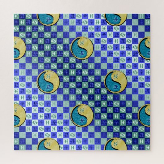 Pisces & Metal Ox ジグソーパズル (縦)