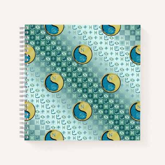 Pisces & Metal Snake ノートブック (正面)