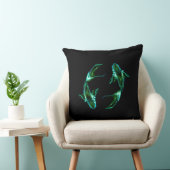 Pisces – Minimalist Zodiac Decorative Pillow クッション (椅子)