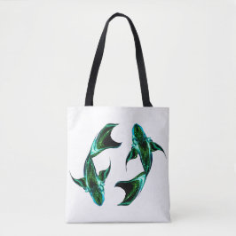 Pisces – Minimalist Zodiac Tote Bag トートバッグ