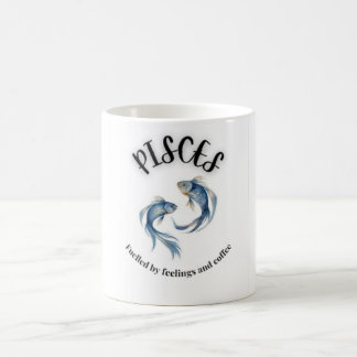 Pisces Mug、感覚&コーヒー占星術で煽られた コーヒーマグカップ