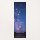 Pisces | Personalized Zodiac Astrology Yoga Mat ヨガマット (正面)