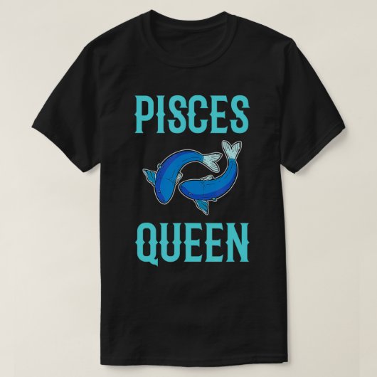 Pisces Queen For Women  Tシャツ (デザイン正面)