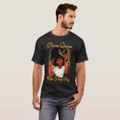 Pisces Queens Are Born in February 19 March 20 T Tシャツ (正面フル)