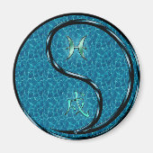 Pisces & Water Dog マグネット (正面)