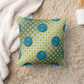 Pisces & Water Dragon Throw Pillow クッション (ブランケット)