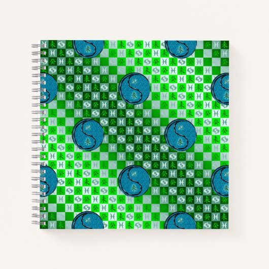 Pisces & Water Goat ノートブック (正面)