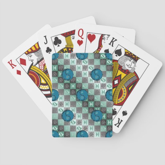 Pisces & Water Rabbit トランプ (裏面)