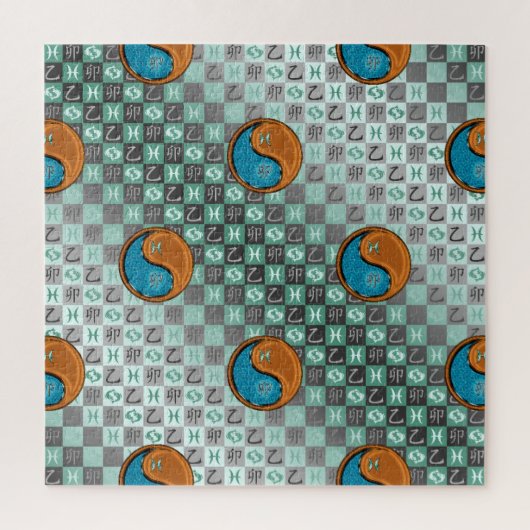 Pisces & Wood Rabbit ジグソーパズル (縦)