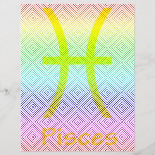 pisces yellow,スペクトルromb チラシ (正面)