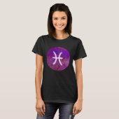 Pisces Zodiac Horoscope Astrology Astronomy Women  Tシャツ (正面フル)