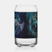 Pisces Zodiac Sign ガラス缶 (右)
