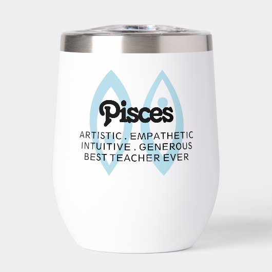 Pisces Zodiac Sign Custom Traits (正面)